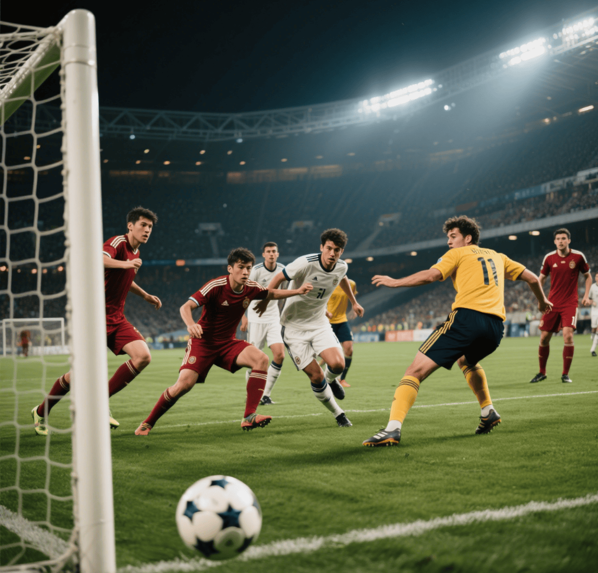 包含梦幻般的足球竞技场，挑战不断引人注目的词条